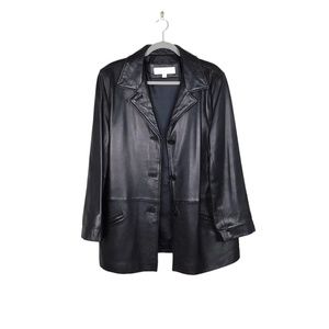 Women's Black Leather Jacket